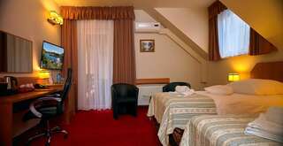 Отель Aura Hotel Зелёна-Гура Двухместный номер «Комфорт» с 1 кроватью или 2 отдельными кроватями-4